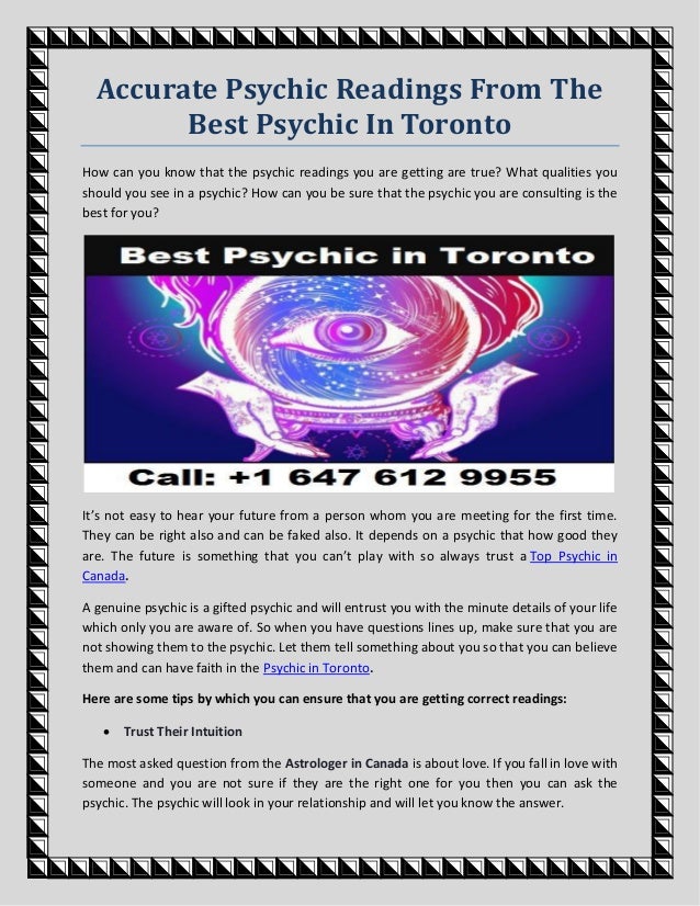 i need a free psychic reading